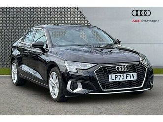 audi a3 saloon sport 30 tfsi 6-speed