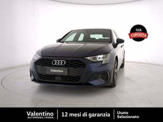 audi a3 sedan 35 tfsi s tronic business advanced del 2022 usata a roma