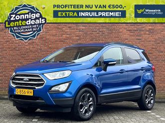 ford ecosport 1.0 ecoboost 125pk trend ultimate | lentedeals i airconditioning | parkeersensoren | navigatie |
