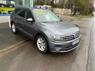 volkswagen tiguan allspace 2.0 tdi carat 150ch gps-led-7 places-carplay-toit ouvrant-1 main