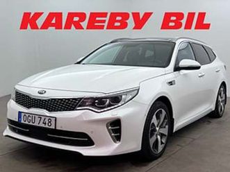 kia optima sport wagon 1.7 vgt dct gt-line dragkrok panorama