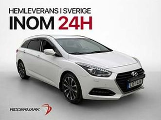 hyundai i40 crdi 141hk dragkrok kamera bluetooth navi