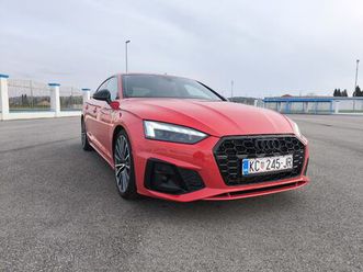 audi a5 sportback s line, black edition, 2022 god.