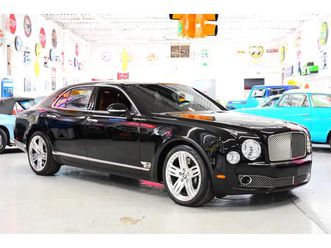 2013 bentley mulsanne mulliner