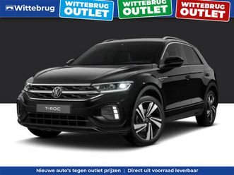 volkswagen t-roc 1.5 tsi r-line !!!profiteer ook van 4.000 euro inruilpremie!!! wittebrug inruilweken