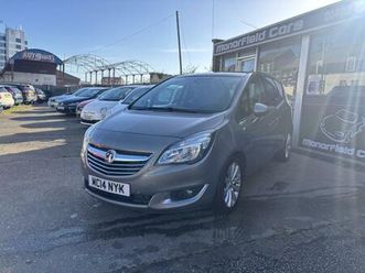 vauxhall meriva 1.4 i se brown manual petrol 2014