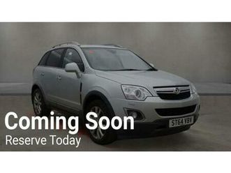 2014 vauxhall antara 2.2 cdti se nav 5dr [start stop] hatchback diesel manual
