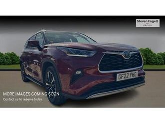 toyota highlander excel suv's 2.5 vvt-h excel cvt 4wd euro 6 (start/stop) 5dr