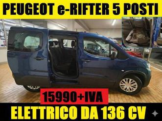 e-rifter 5 posti elettrico a pianale unico