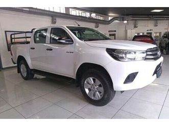 2017 toyota hilux 2.4 gd-6 raised body srx double-cab
