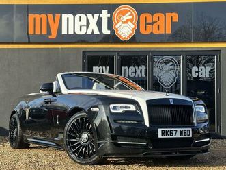 rolls-royce dawn 6.6 v12 convertible 2dr petrol auto euro 6 (563 bhp)