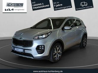 sportage 1.6t gt-line awd leder+navi+kamera+sitz