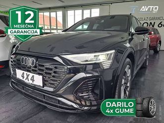 audi q8 e-tron sportback quattro-prestige s line-samo 3488 km-kot nov