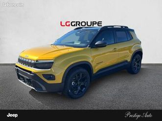 jeep avenger 1.2 turbo t3 145ch mhev overland bvr6 4xe