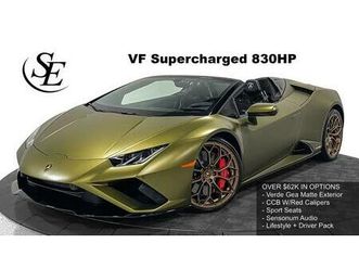 used 2022 lamborghini huracan evo spyder rwd