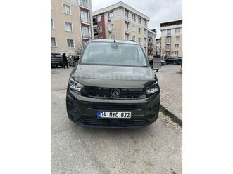 sahibinden peugeot rifter 1.5 bluehdi allure 2025 model i̇stanbul 23.000 km yeşil (metalik) - 38829869 | arabam.com
