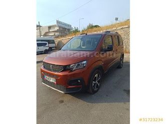 sahibinden peugeot rifter 1.5 bluehdi gt 2021 model kocaeli 55.000 km turuncu - 31723234 | arabam.com