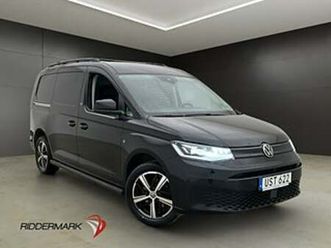 volkswagen caddy maxi black edt cockpit värm carplay moms