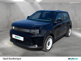 fiat grande panda electrique 113ch red