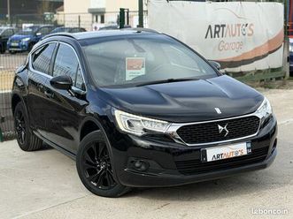 ds automobiles ds4 crossback 2.0 blue-hdi 180 ch boite auto eat6 sportchic / toit panoramique / siege cuir alcantara / full led / keyless / detecteur angle mort