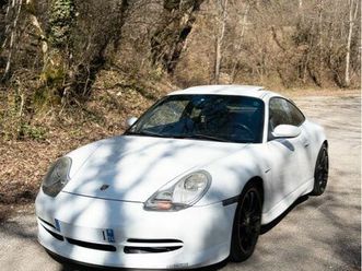 porsche 996 carrera 2 – 1998 – blanc rare – kit gt3 – pack hiver – toit ouvrant