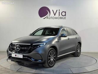 mercedes eqc 400 4matic amg line - toit ouvrant / sieges chauffants et ventiles affichage tete ha...