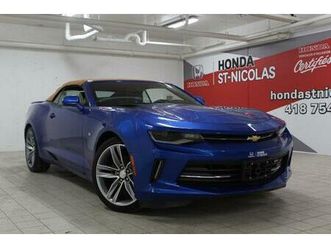 2018 chevrolet camaro 2lt cabriolet 2 portes