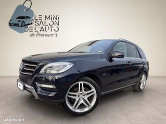 mercedes ml iii v6 350 cdi bluetec 4matic fascination 7g-tronic-07/2012-111.500km-apple carplay-dvd arrière-pack amg-gros entretien réalisée-parfait etat-garant