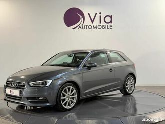audi a3 2.0 tdi 150 ambition luxe s tronic 6 - gris daytona / camera de recul drive select gps