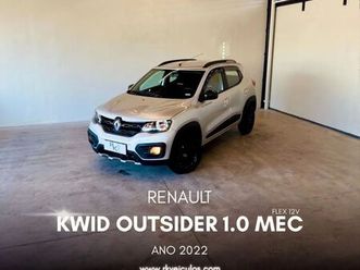 renault kwid outsider 1.0 flex 12v 5p mec. 2022