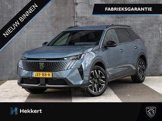 peugeot 5008 - allure 1.2 hybrid 145pk automaat 7-pers. | 19''lm | pdc + cam. | cruise.c | dab | apple-ca