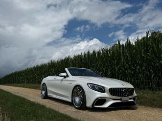 s 63 amg cabriolet 4matic speedshift mct