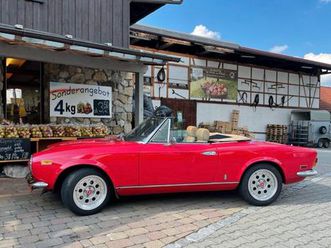 fiat spyder 124 bj 1982. italio flair pur. mit h kennzeichen