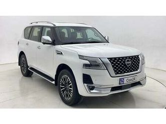 nissan patrol se platinum city 5.6l 2023 se platinum city | aed 2863/month | 0 dp | 30 day return | warranty | ser
