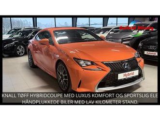 2.5 hybrid f-sport skinn soltak acc ryggekamera keyles