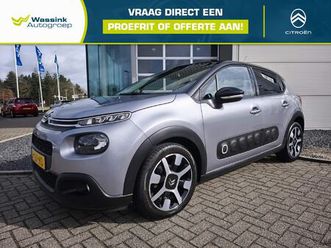 citroën c3 1.2 puretech 82pk shine | camera | navigatie | 17 inch | carplay | all season
