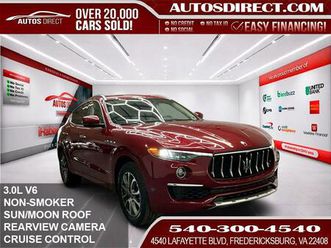 used 2020 maserati levante base