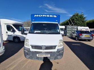 vauxhall movano horsebox