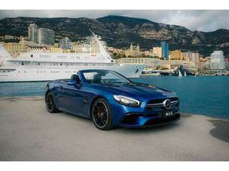 mercedes-benz sl 63 amg brilliant blue metallic