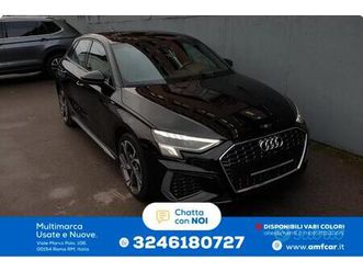 audi a3 40 tfsi e s tronic 3 x s line virtual/acc/