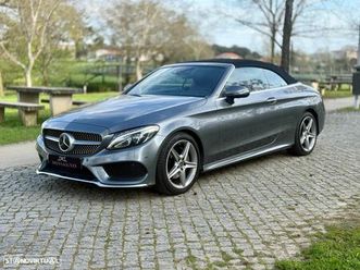 mercedes-benz c 220 d cabrio 9g-tronic amg line