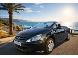 ② prachtige 307 cabrio! slechts 97.000km! 1 jaar garantie! — peugeot — 2ememain