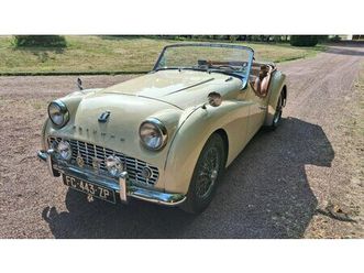 1961 triumph tr3 tr3a (1957-62) a vendre