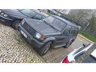 mitsubishi pajero gls-7 lugares 2.5diesel-mecanica impecável! maio/95