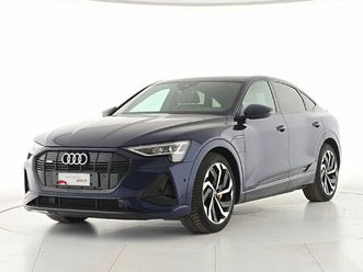 audi e-tron sportback 50 quattro s line edition del 2021 usata a alessandria
