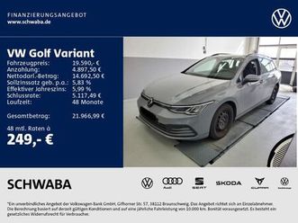volkswagen golf viii variant life 1.0 tsi