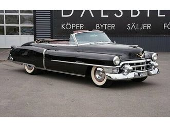cadillac serie 62 convertible riktigt läcker helrenoverad bil