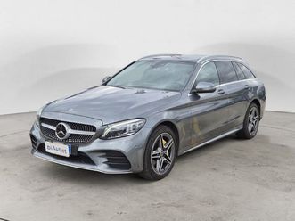 mercedes-benz classe c station wagon 220 d 4matic auto premium del 2018 usata a alessandria