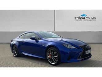 2019 lexus rc 300h 2.5 f sport (223bhp)