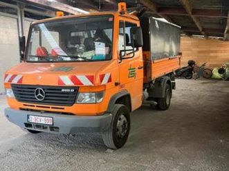 ② benne mercedes vario 815 — camionnettes & utilitaires — 2ememain